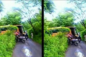 Bus ini tiba-tiba 'nyasar' di hutan Blora secara misterius, ada apa ya