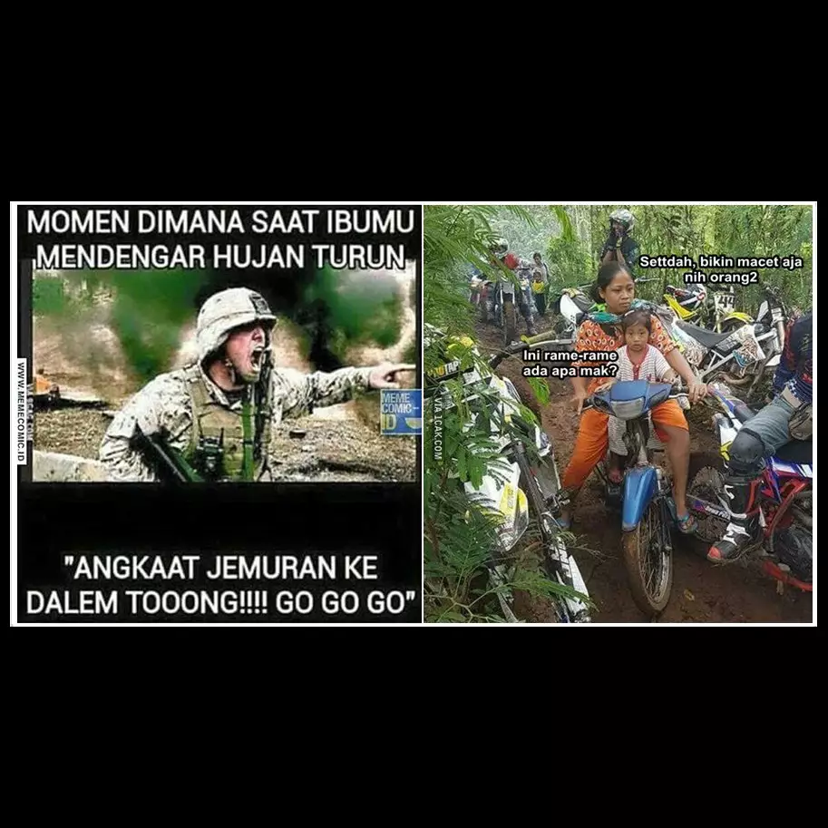 18 Meme kocak ini ingatkan kamu kenangan indah bersama emak