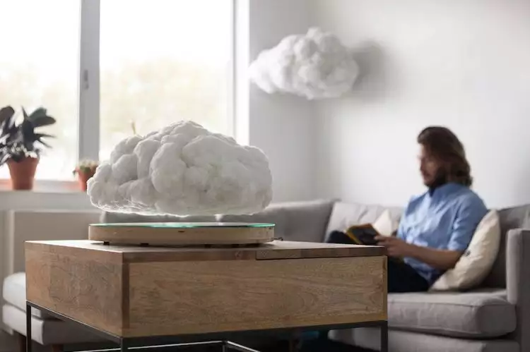Speaker portable berbentuk awan mendung ini bisa melayang, wow