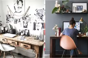 15 Desain ruang kerja di rumah ini kece abis, bikin semangat cari uang