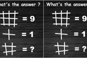 Jangan ngaku cerdas, coba temukan jawaban dari puzzle matematika ini