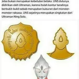 Cocoklogi UNS didirikan Ultraman ini meski tak serius tapi kocak abis