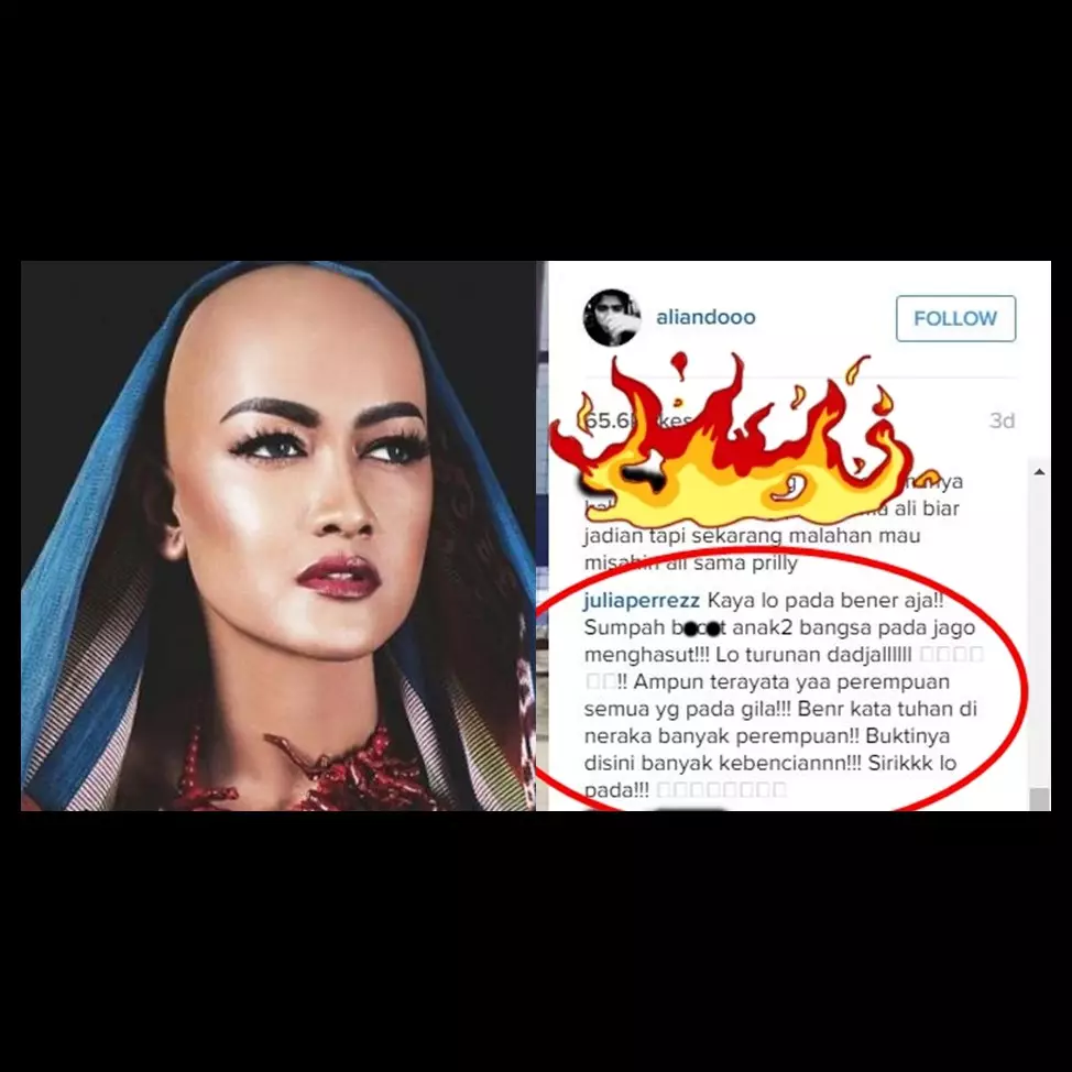 5 Alasan kenapa Julia Perez kerap dijuluki 'polisi tuyul' di Instagram