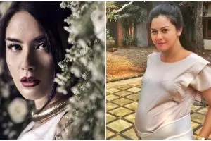 12 Foto ini tunjukkan cewek ketika hamil makin terlihat cantik
