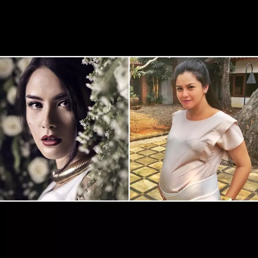 12 Foto ini tunjukkan cewek ketika hamil makin terlihat cantik