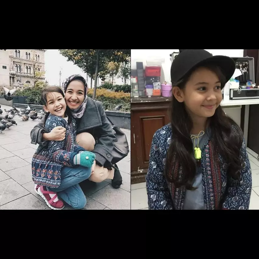 Imutnya Sandrina Michelle, pemeran Nadia di Surga Yang Tak Dirindukan