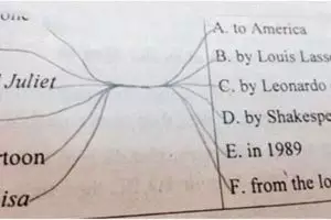 Cara menjawab soal ujian mencocokkan ini kocak sekaligus jenius