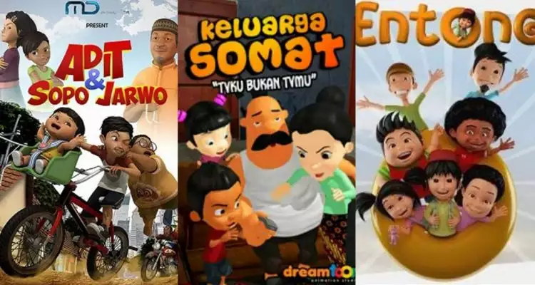 Nggak melulu Jepang, ini 8 serial kartun keren buatan Indonesia