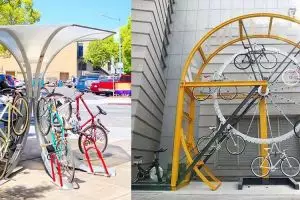12 Tempat parkir sepeda unik, andai saja ini ada di Indonesia ya