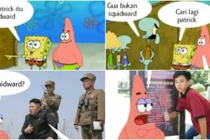 15 Komik Spongebob & Pattrick cari Squidward ini kocaknya kebangetan