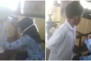 Anak SD ini berani melawan hingga umpat monyet pada guru, duh miris