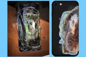 Uniknya casing ponsel ini, mirip Galaxy Note 7 yang meledak