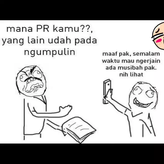 Alasan kocak siswa tak mengerjakan PR ini dijamin bikin ngakak