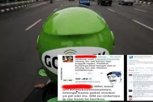 Keluhan pelanggan Gojek ini dijamin bikin ngakak, ada-ada aja ni orang