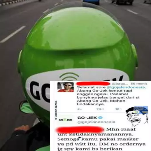 Keluhan pelanggan Gojek ini dijamin bikin ngakak, ada-ada aja ni orang