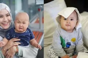 12 Foto lucunya Bhai Kaba, bayi Hanung-Zaskia yang ekspresif banget