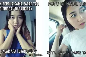 15 Meme ala Fake Gina ini kocak bikin ketawa ngakak