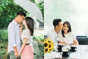 15 Potret kemesraan Dion Wiyoko dan kekasih, bikin iri