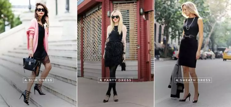 Ladies, ini 7 jenis gaun hitam yang bikin penampilanmu makin feminin