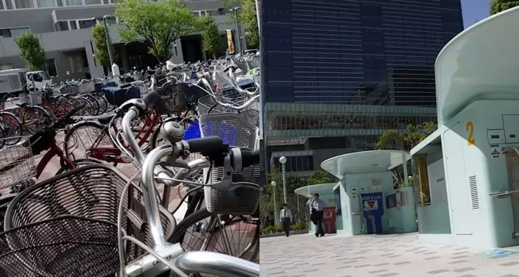 Tempat parkir sepeda ini canggih banget, plus tahan gempa loh