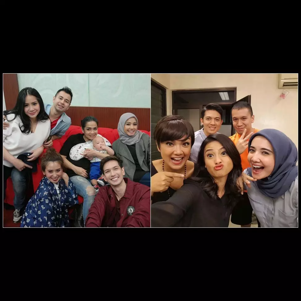 5 Seleb ini buktikan masih bisa akrab sama mantan meski sudah putus