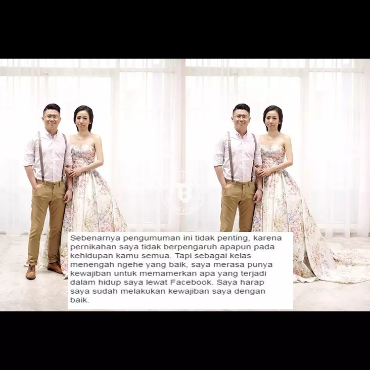 Tanpa pesta pernikahan pasangan ini pilih liburan ke luar negeri 