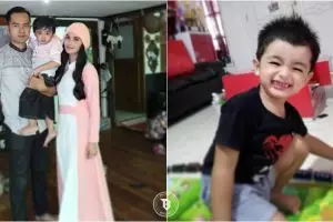 Gallardo Igneel anak Faby Marcelia yang ganteng dan ngegemesin