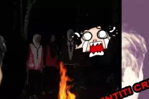 Lagi berkemah di hutan, rombongan Pramuka ini ternyata diikuti hantu
