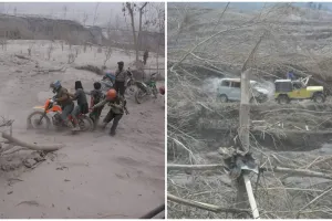 14 Foto kenangan letusan Gunung Merapi 6 tahun silam ini bikin trenyuh