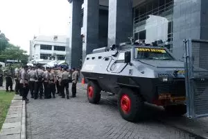 Sidang vonis Jessica dijaga 400-an aparat keamanan, super ketat lho