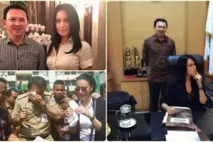 8 Foto gaya Sophia Latjuba saat jadi jubir Ahok, bikin salah fokus