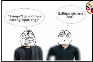 Cerita kocak 'ditipu penjual kipas angin' ini dijamin bikin ngakak