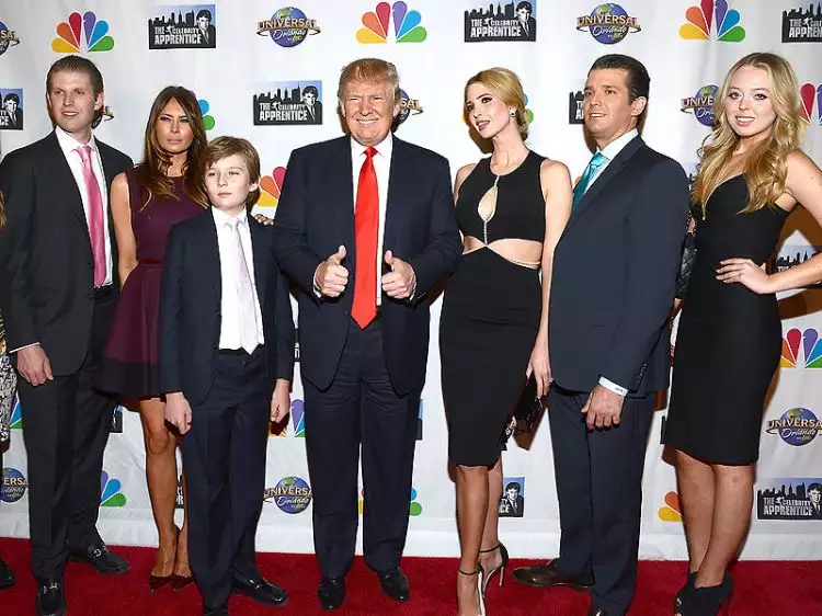 Ini cantik & gantengnya 5 anak Donald Trump dari 3 kali pernikahan