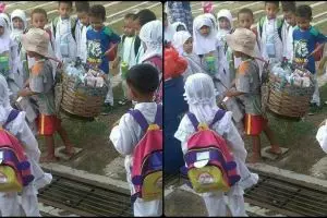 Potret anak kecil ini penuh makna, dijamin mengaduk-aduk perasaanmu