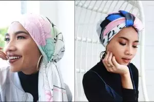 10 Gaya hijab retro ala Yuna penyanyi Malaysia, unik dan inspiratif