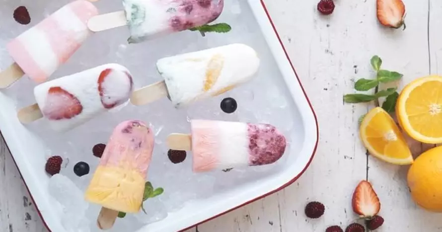 Tak cuma sehat, es lilin yogurt ini juga segar dan mudah dibikin