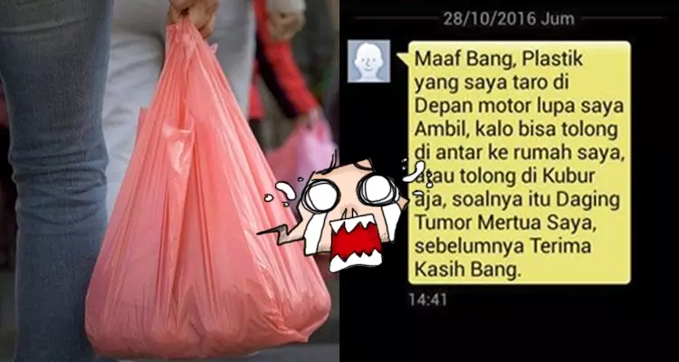 Kisah tumor disate versi tukang ojek online ini menjadi viral