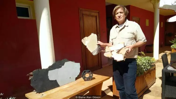 Pria ini dijuluki Sherlock Holmes usai temukan kepingan pesawat MH370