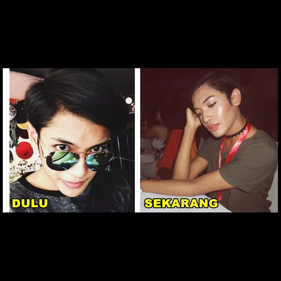 Transformasi Millen, sepupu Aurel yang dulu ganteng sekarang 'cantik'