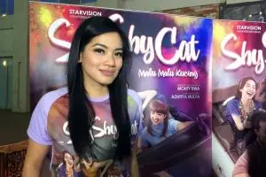 Ini reaksi Titi Kamal saat harus akting bareng hewan yang ditakutinya 