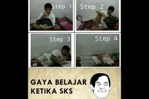 10 Meme ini nyindir kamu yang suka belajar sistem kebut semalam