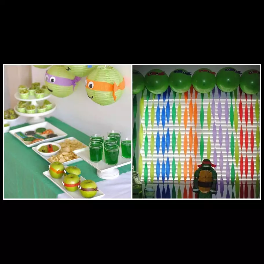 15 Foto dekor Kura-kura Ninja ini bisa jadi inspirasi acara ultah anak