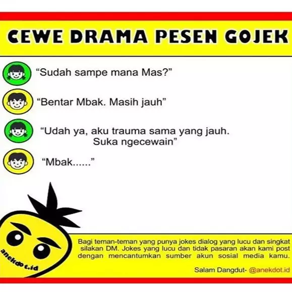 10 Percakapan cewek pesan Gojek ini kocak tapi juga ngeselin