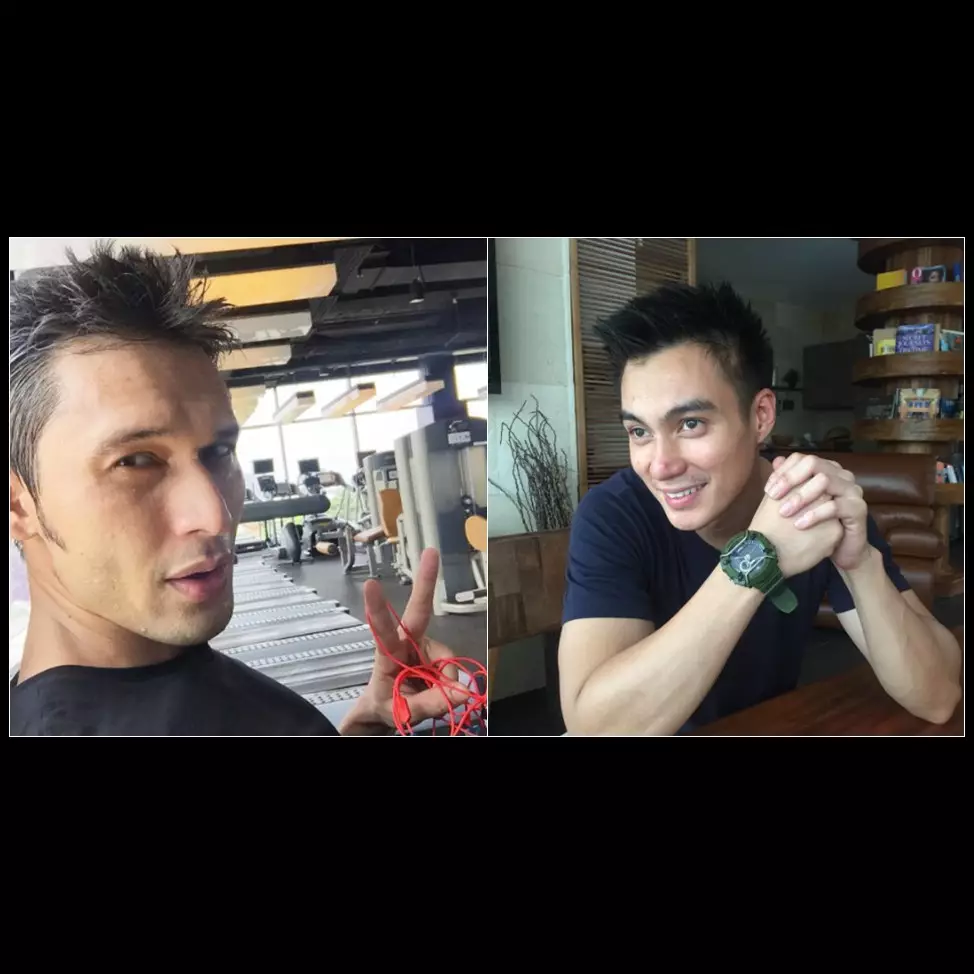 Sama-sama masih bujang, ini 12 beda gaya Indra L Brugman dan Baim Wong