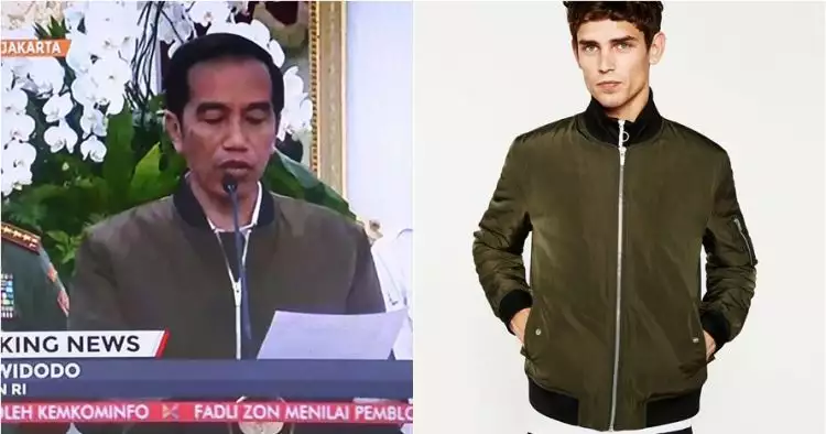 Modisnya gaya Jokowi saat pidato soal demo buat netizen salah fokus