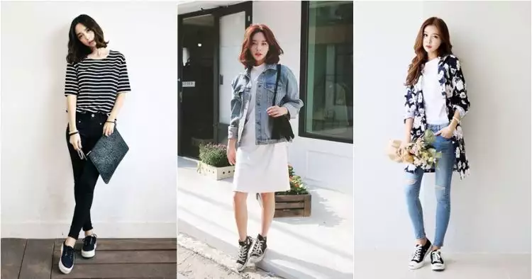 10 Gaya fashion casual ala Korea ini bikin penampilanmu makin stylish