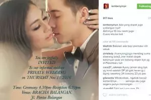 Beredar kabar Stefan-Celine akan nikah 10 November di Bali, benarkah?