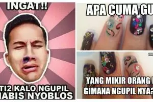 20 Meme 'ngupil' ini kocak banget, awas nggak berhenti ketawa