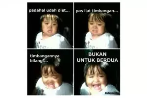10 Meme kocak lika-liku diet ini malah bikin badanmu gagal kurus