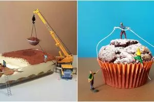 15 Miniatur makanan pencuci mulut ini keren abis, nggak tega makan deh